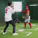 カープ田中広輔選手が出演するフレスタのCMのメイキング映像が公開!