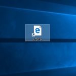 Microsoft Edgeのショートカットをデスクトップに作成する方法