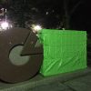 【広島東洋カープ】除幕式直前！「勝鯉の森」の優勝記念碑…はベールに包まれていました