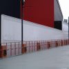 マツダスタジアムの屋内練習場壁面に描かれていたイラストが終了、「パティスリー果凛」さんは閉店していました！
