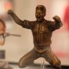 引退セレモニーで贈呈された「新井貴浩 大三振人形」と「新井貴浩 大飛躍銅像」パルコで展示中！