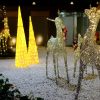 ANAクラウンプラザホテルでクリスマスイルミネーション開始！庭園にはかわいいトナカイも