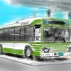広島電鉄が広電電車・バスのペーパークラフト・ぬりえデータを公開中！