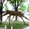 巨大な虫達の木彫作品を虫籠に見立てて展示！尾身大輔氏個展「空想と虫籠」ギャラリーGで