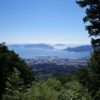 車で山頂付近まで行け宮島をはじめ瀬戸内海の島々を一望できる「極楽寺山」